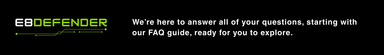 e8 faq banner